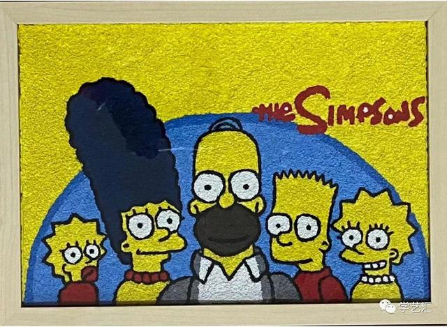 纸浆画简单好看的纸浆画