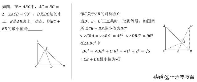 初中数学经典压轴题解析 动点最值 太阳信息网