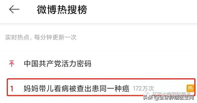 熱搜頭條?！母子同時確診同一種癌癥?！警惕這幾類會“遺傳”的癌癥