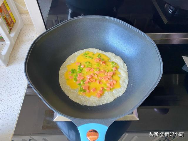 速冻手抓饼怎么煎