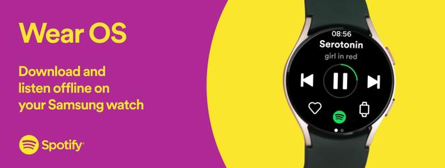 谷歌 Wear OS 手表將支持 Spotify 離線下載音樂、播客