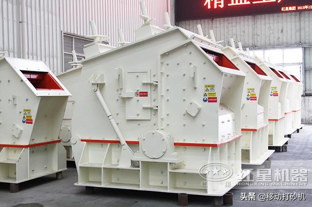 1212反击制砂机工作视频