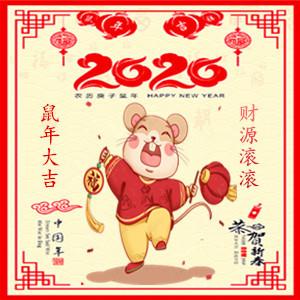 “2020”鼠你好运，大吉大利！微信旺财头像-第5张图片-9158手机教程网