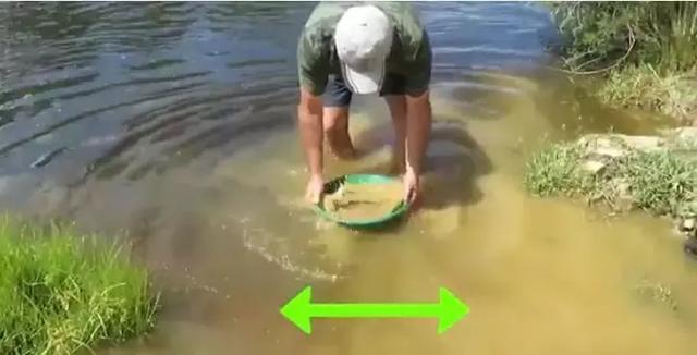 洗砂机淘金视频