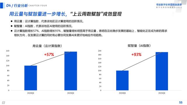 2021数字化转型指数报告（深度洞察全国351个城市18个行业）