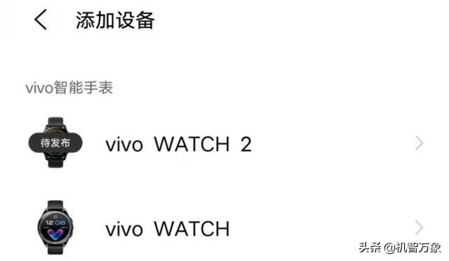 支持eSIM+长续航应用场景更广 vivo Watch2新品真机渲染图曝光