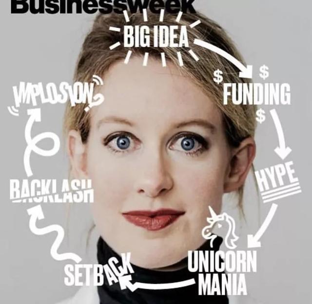 美女为创业名校退学，编故事骗600亿投资，被揭穿后下场如何？