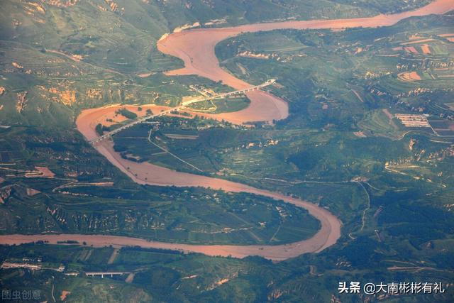 黄河支流图片（黄河的分支河流图片）