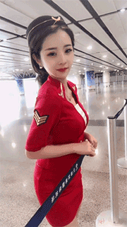 不是一点点可爱的妹子动图：妹子别晃了！有点晕！