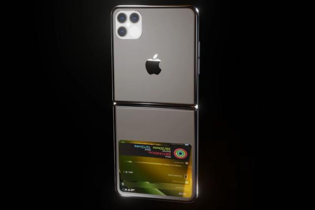 iPhoneZFlip概念图：5000万三摄+无折痕屏幕，配2.8英寸超大副屏