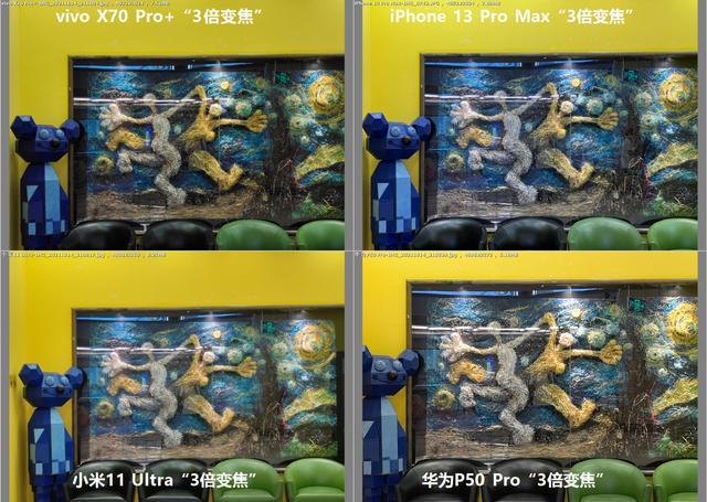 年度之战，iPhone 13 PM、X70 Pro+、华为P50P、小米11U拍照横评