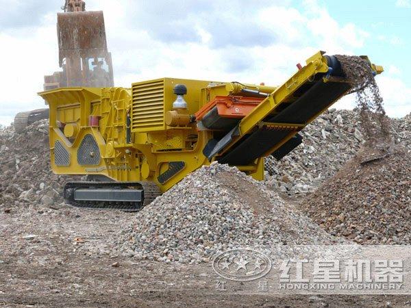 江西移动青石制砂机的用途和特点