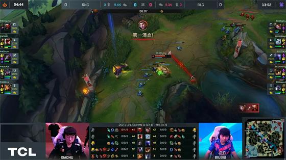 LOL-LPL：Biubiu凯南关键大招秒杀韦鲁斯，BLG 2-1终结RNG九连胜