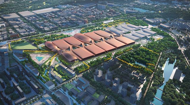 新国展工程情况