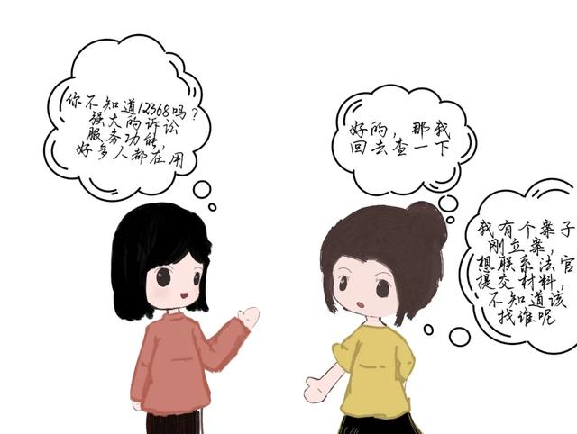 12368热线联系法官，好用！
