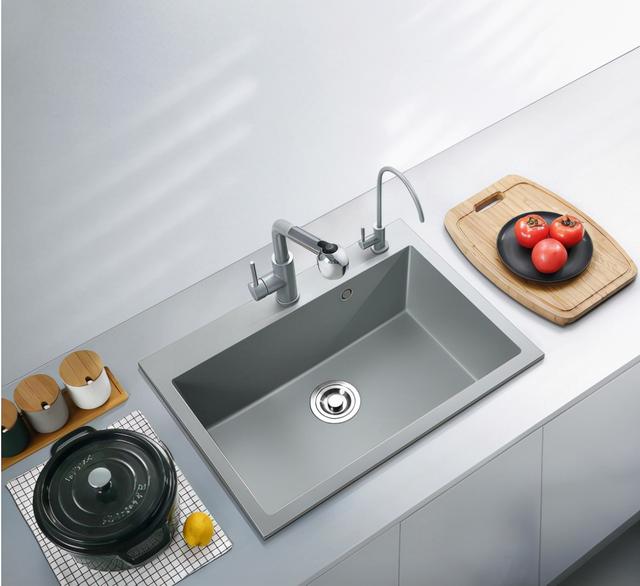 不可忽视的黄金1 位 悍高石英石水槽让你的厨房好看又好用 全网搜