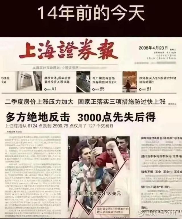 A股3000失守！李大霄：不要慌