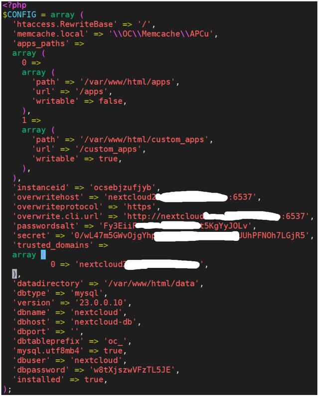 Docker系列 搭建个人云盘服务nextcloud