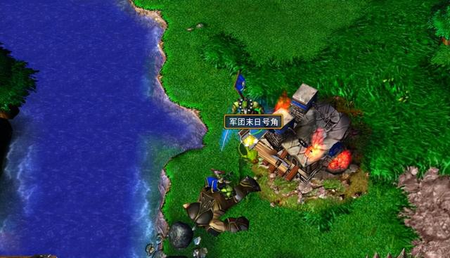 魔兽争霸3：剑圣在最后避难所（LR）上，打宝和速练黑胖子技巧