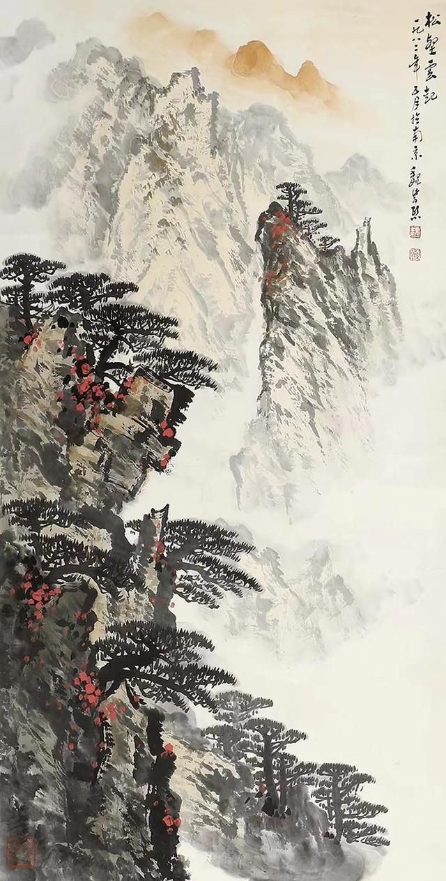 魏自喜60幅高清山水画赏析插图