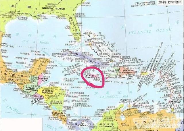 牙买加地理位置特征怎么描述？