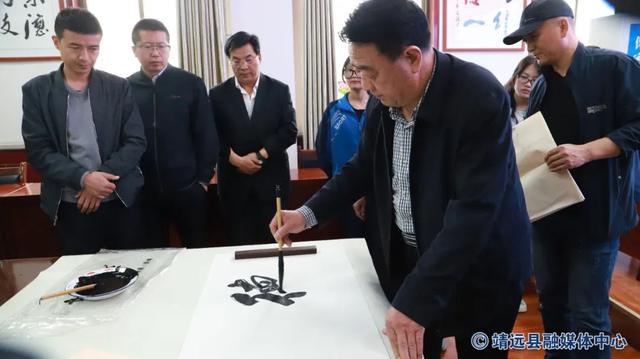 靖远职专：翰墨飘香绽芬芳 书法传承进校园