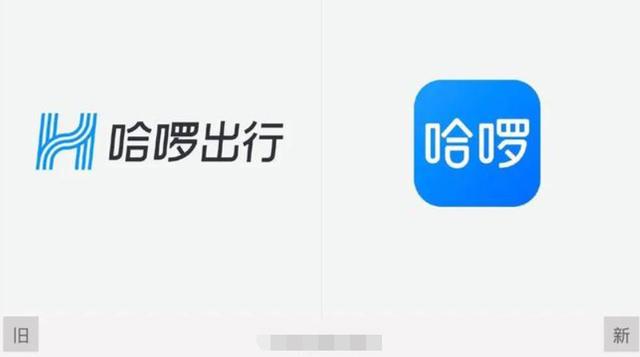 哈啰出行换新LOGO了，看着比小米的200万LOGO值