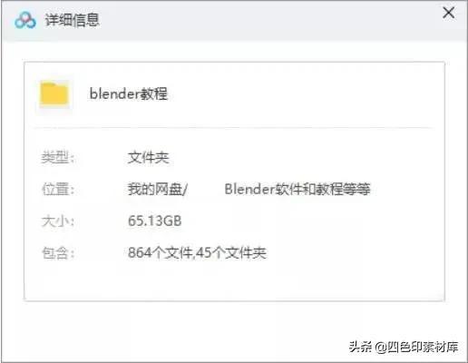 第2363期Blender软件和教程
