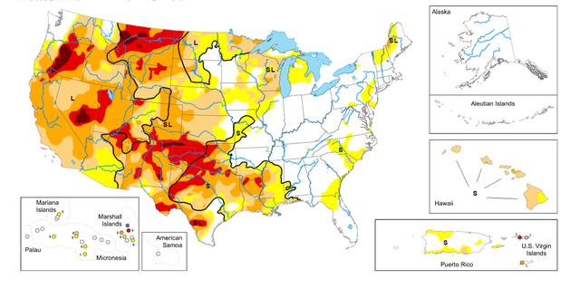 美国西部干旱原因（为何出现这样的特大干旱）