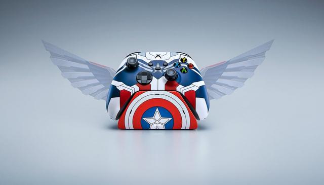 雷蛇新美国队长主题 Xbox 手柄开售：售价 179.99 美元