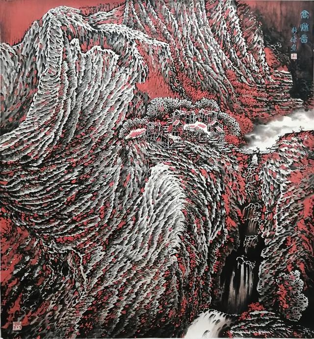 杨新宇山水画赏析插图