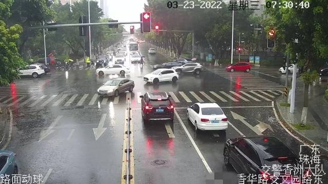 暴雨黄色预警信号生效！降雨+降温还会持续！明天珠海这些路或堵成这样！