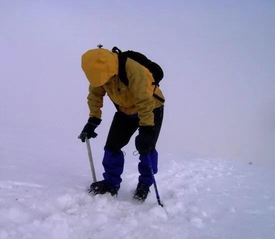攀登哈巴雪山