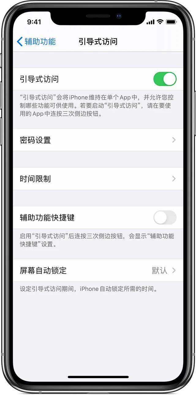 在 iPhone、iPad 和 iPod touch 上使用引导式访问