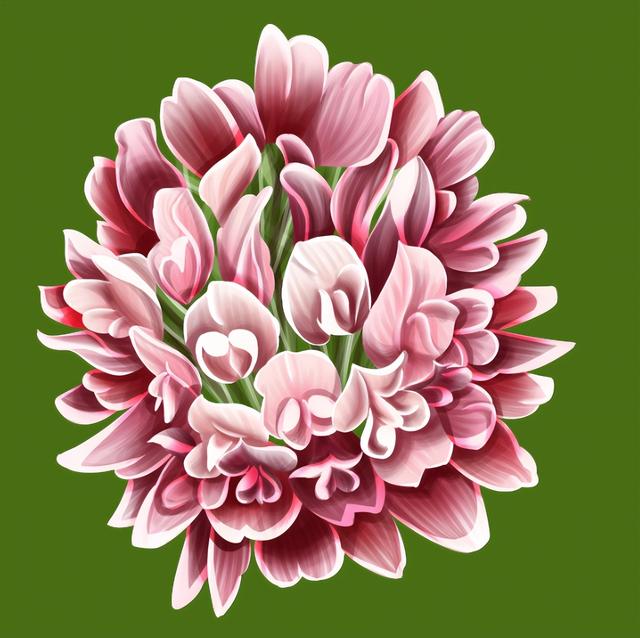 怎么画花卉纹样 精美的花朵怎么画?