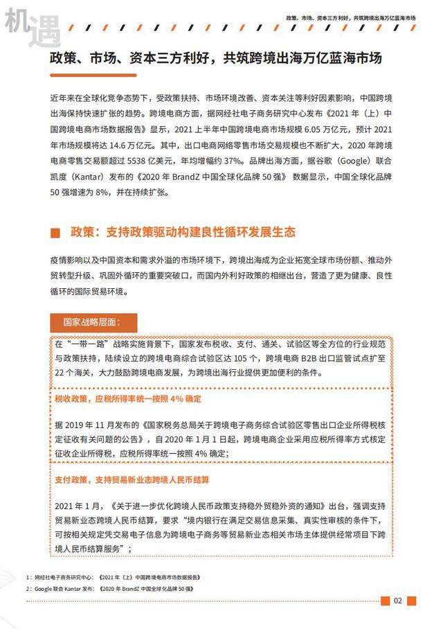 2021跨境出海行业数字营销增长白皮书