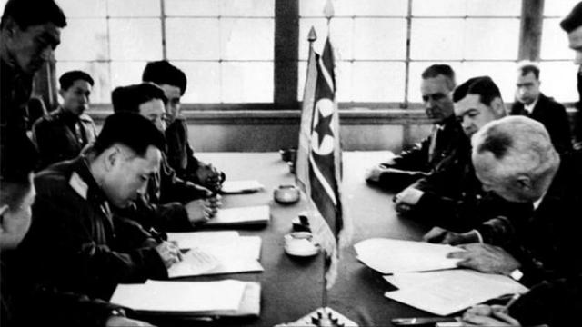 “不要签字！继续打！”朝鲜停战签字时，毛主席大怒！是谁惹了他