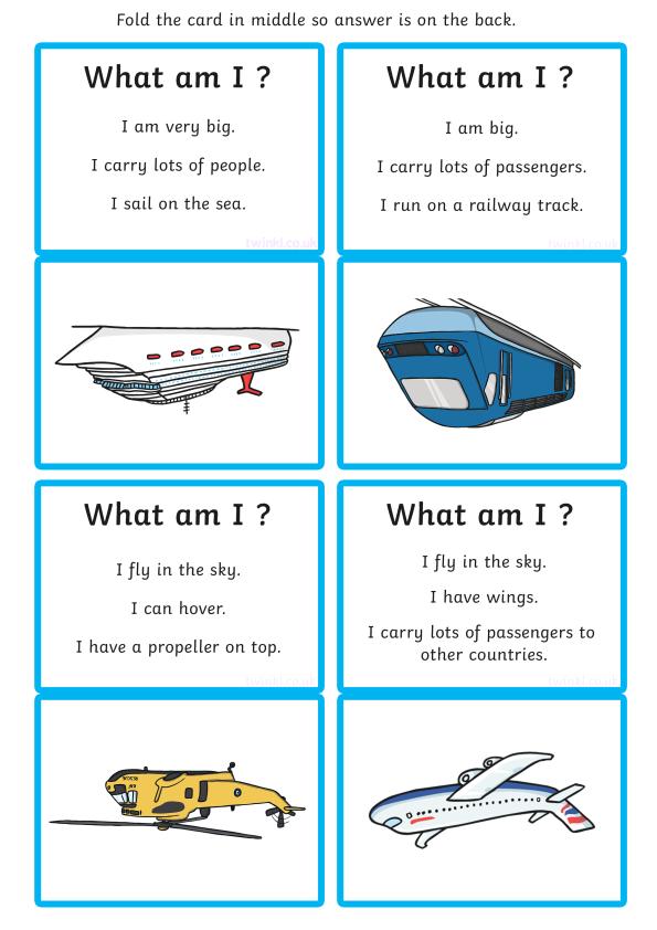 九套超有趣的英语猜谜闪卡What  Am  I，孩子的英语兴趣马上吊起来