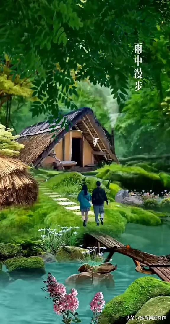 人间仙境，世外桃源，美不胜收