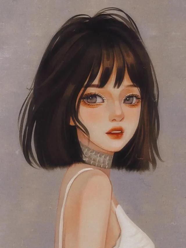 动漫女头高冷忧郁御姐头像高冷霸气的女生动漫头像