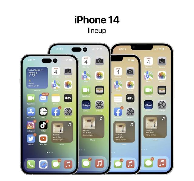 苹果iPhone 14系列参数全曝光，Pro版性能强劲