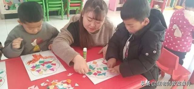 屈老师小班美术教案《小树的新衣》