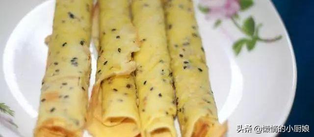 孩子想吃脆皮蛋卷，在家有锅就能做，香甜可口，一捏就碎，酥掉渣