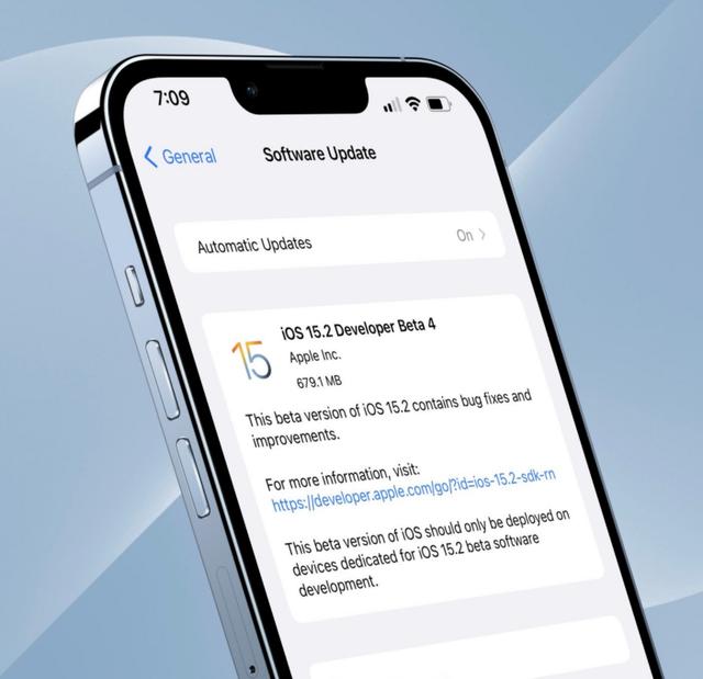 iOS 15.2 Beta 4 发布，包含两个变化