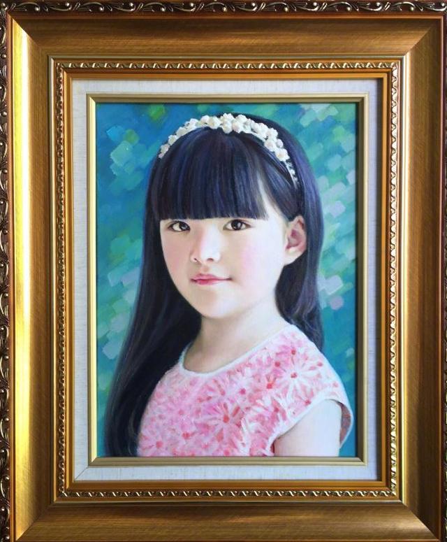 每年生日一幅画，12年从未间断，王诗龄的爷爷用油画记录孙女成长