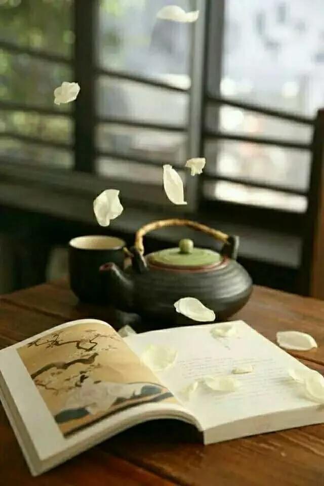 一壶清茶许流年，半卷诗书慰平生