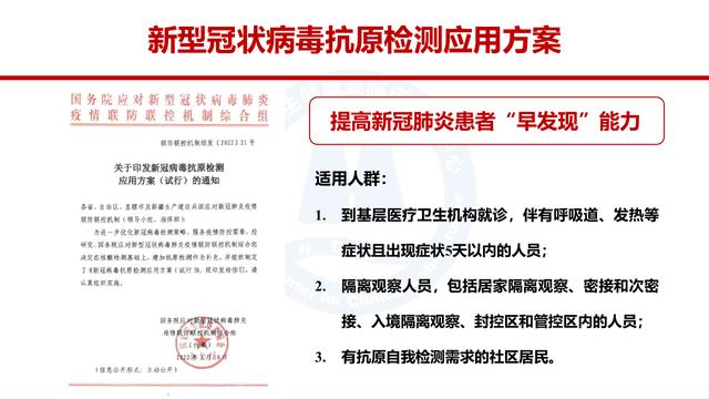 课件-新冠抗原检测应用方案解读-修订