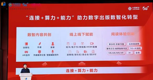 电子阅读不再读死书，中国移动提出5G云书店解决方案