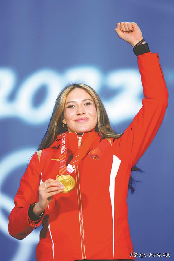 谷爱凌的父亲身份神秘, 在谷爱凌的成长中, 父亲是一个缺席的角色