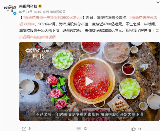 海底捞一年赔光38亿元 到底生意被谁抢走了 新闻时间
